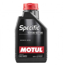Масло моторное синтетикческое MOTUL Specific 5W-30 1л 113207/113226/106374/106375
