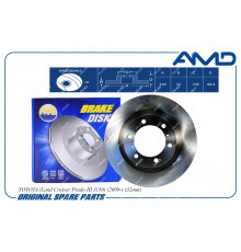 Диск тормозной передний CHEVROLET Aveo T300, Cruze J300, J305, J308, R15, OPEL Astra J, 15"" AMD.BD162